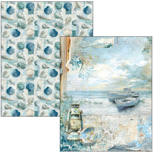 Ciao Bella Paper - Edge of the Ocean - Mixed Media Book A4 - CBMA008