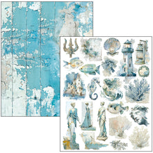 Ciao Bella Paper - Edge of the Ocean - Mixed Media Book A4 - CBMA008