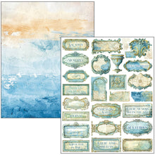 Ciao Bella Paper - Edge of the Ocean - Mixed Media Book A4 - CBMA008