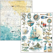 Ciao Bella Paper - Edge of the Ocean - Mixed Media Book A4 - CBMA008