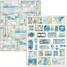 Ciao Bella Paper - Edge of the Ocean - Mixed Media Book A4 - CBMA008