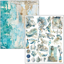 Ciao Bella Paper - Edge of the Ocean - Mixed Media Book A4 - CBMA008