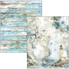 Ciao Bella Paper - Edge of the Ocean - Mixed Media Book A4 - CBMA008