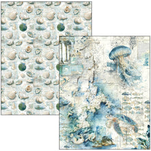Ciao Bella Paper - Edge of the Ocean - Mixed Media Book A4 - CBMA008