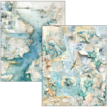 Ciao Bella Paper - Edge of the Ocean - Mixed Media Book A4 - CBMA008