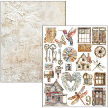 Ciao Bella Paper - The Sound of Spring - Mixed Media Book A4 - CBMA009
