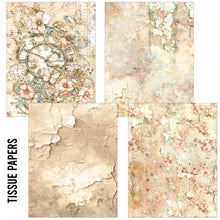 Ciao Bella Paper - Lost in Time - A5 Tissue & Vellum Variety Pack - 8 sheets