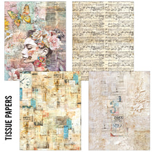 Ciao Bella Paper - The Sound of Spring - A5 Tissue & Vellum Variety Pack - 8 sheets