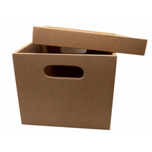 MDF Square Box with Lid - 19x19x15cm