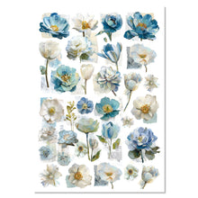 Ciao Bella Paper - Edge of the Ocean - A4 Mixed Media Rice Paper Set (mixed x4)