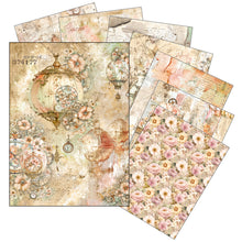 Ciao Bella Paper - Lost in Time - A5 Mixed Media Rice Paper Set (mixed x8)