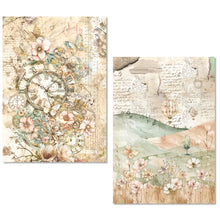 Ciao Bella Paper - Lost in Time - A5 Mixed Media Rice Paper Set (mixed x8)