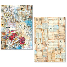 Ciao Bella Paper -The Sound of Spring - A5 Mixed Media Rice Paper Set (mixed x8)