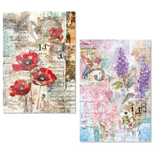 Ciao Bella Paper -The Sound of Spring - A5 Mixed Media Rice Paper Set (mixed x8)