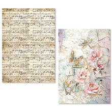 Ciao Bella Paper -The Sound of Spring - A5 Mixed Media Rice Paper Set (mixed x8)