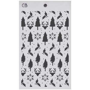 Ciao Bella - Forest Tales - Stencil Mix - Pack of 3 - Triple Layer (Each design - 5"x 8") CBMSX003