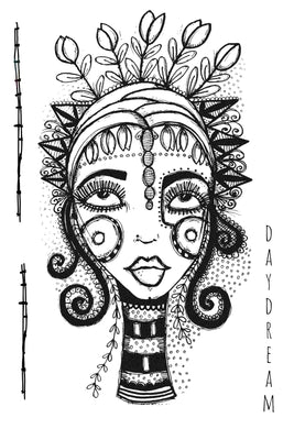 Art Inspirations - Designs by Zinski - Daydream/ Misty - A6 - 4 Stamps