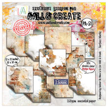 AALL & Create - Design Paper - Surface Marks - 12 x 12 (inch) - PA-51