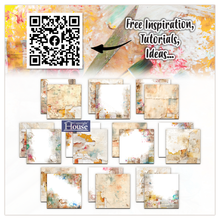 AALL & Create - Design Paper - Traces of Time - 6 x 6 (inch) - PA-53