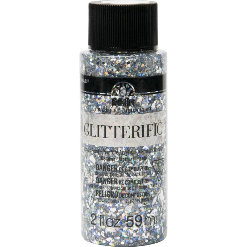FolkArt Glitterific - Silver