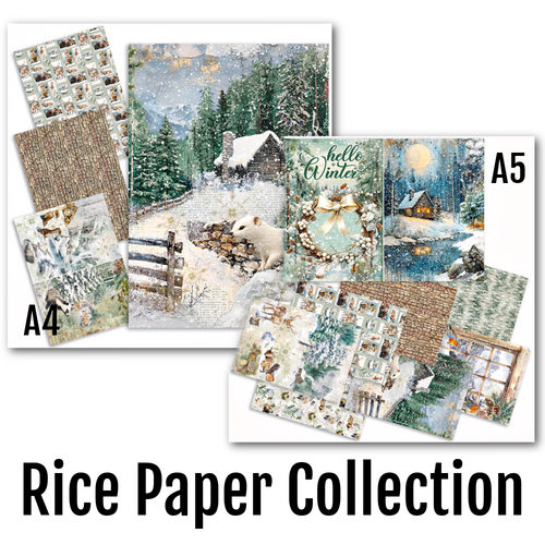 Ciao Bella - Forest Tales - Rice Paper Bundle (A4 & A5 Rice Paper Mix) - SS266