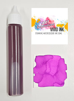 Art Inspirations Vivid Inks 30 ml - Poppin Pink