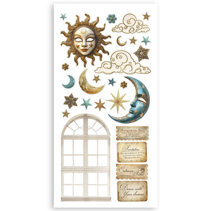 Stamperia - Paper Cut Outs - Masquerade - 4 double faced sheets 15 x 30.5cm SBBCT08