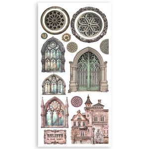 Stamperia Master of Magic Paper Cut Outs - 4 double faced sheets 15 x 30.5cm SBBCT09