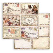 Stamperia - Romantic - Our Way Collection 12" x 12" Paper Pad – 10 Background Double-Faced Sheets