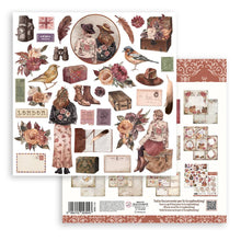 Stamperia - Romantic - Our Way Collection 12" x 12" Paper Pad – 10 Background Double-Faced Sheets