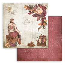 Stamperia - Romantic - Our Way Collection 12" x 12" Paper Pad – 10 Background Double-Faced Sheets