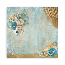 Stamperia 12” x 12” Pad - Masquerade Romantic Collection - 10 double faced sheets - SBBL165