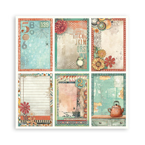 Stamperia Furry Friends Collection - 12” x 12” Pad - 10 Double Faced Sheets