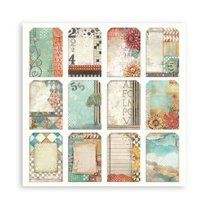 Stamperia Furry Friends Collection - 12” x 12” Pad - 10 Double Faced Sheets