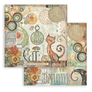 Stamperia Furry Friends Collection - 12” x 12” Pad - 10 Double Faced Sheets