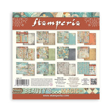 Stamperia Furry Friends Collection - 12” x 12” Pad - 10 Double Faced Background Selection
