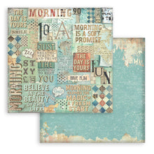 Stamperia Furry Friends Collection - 12” x 12” Pad - 10 Double Faced Background Selection
