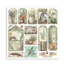 Stamperia Herbarium Silvae Collection - 12” x 12” Pad - 10 Double Faced Sheets