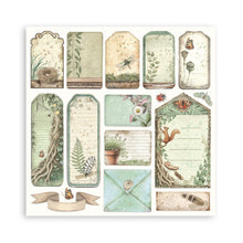 Stamperia Herbarium Silvae Collection - 12” x 12” Pad - 10 Double Faced Sheets