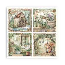 Stamperia Herbarium Silvae Collection - 12” x 12” Pad - 10 Double Faced Sheets