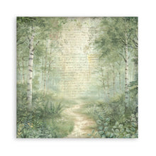 Stamperia Herbarium Silvae Collection - 12” x 12” Pad - 10 Double Faced Background Selection