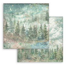 Stamperia Herbarium Silvae Collection - 12” x 12” Pad - 10 Double Faced Background Selection