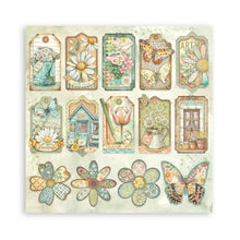 Stamperia Daisy Art Collection - 12” x 12” Pad - 10 Double Faced Sheets