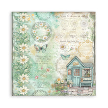 Stamperia Daisy Art Collection - 12” x 12” Pad - 10 Double Faced Sheets
