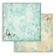 Stamperia Daisy Art Collection - 12” x 12” Pad - 10 Background Double Faced Sheets