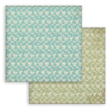 Stamperia Daisy Art Collection - 12” x 12” Pad - 10 Background Double Faced Sheets