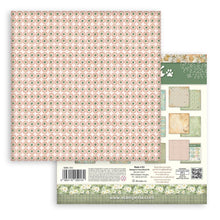 Stamperia Daisy Art Collection - 12” x 12” Pad - 10 Background Double Faced Sheets