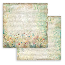 Stamperia Daisy Art Collection - 12” x 12” Pad - 10 Background Double Faced Sheets