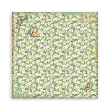 Stamperia Daisy Art Collection - 12” x 12” Pad - 10 Background Double Faced Sheets