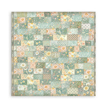 Stamperia Daisy Art Collection - 12” x 12” Pad - 10 Background Double Faced Sheets